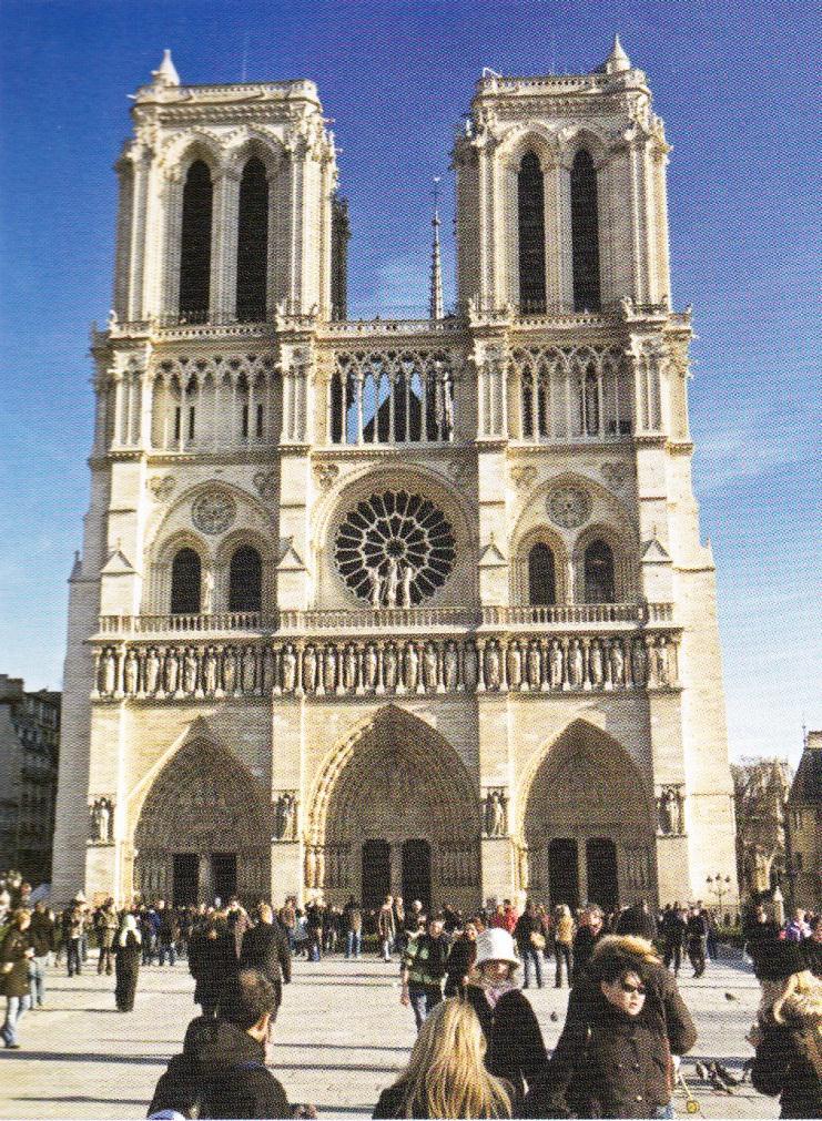 NOTRE DAME, PARIS (13 th Century) Notre Dame Cathedral was completed in 1250 when Paris was developing as the main centre of political power and commerce.