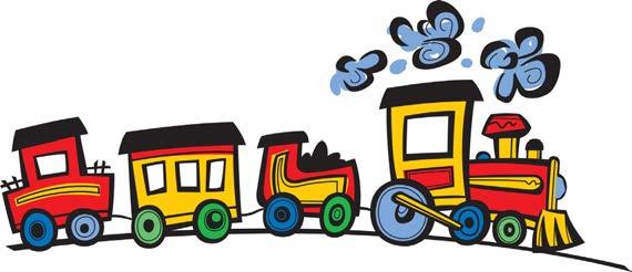 the Easter Express Sunday, March 29 from 10:00 11:00 AM Children will tour the church as they travel to three