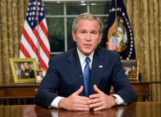 Bush named Iraq as part of his so-called "Axis of Evil," along with Iran and North Korea, and