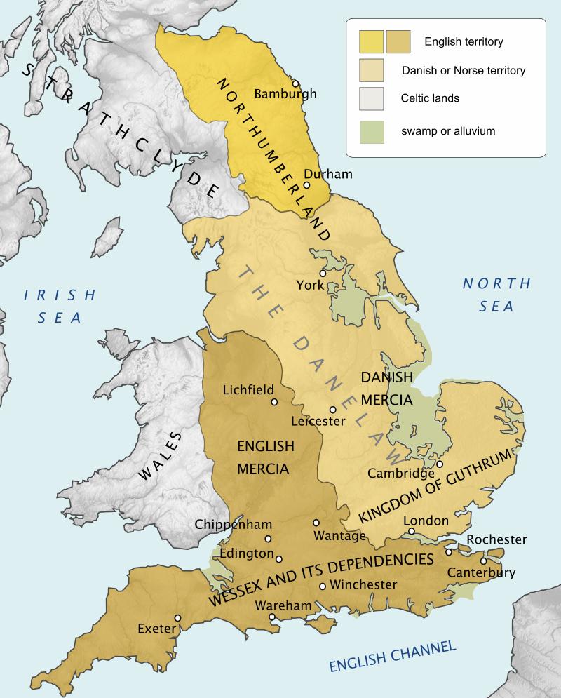 The DanelawRegion of England Kingdom