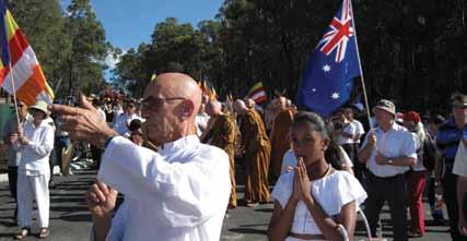 AJAHN S LIFE LIFE The opening procession down the drive at Jhana Grove Retreat Centre that $2 million was closer to the mark.