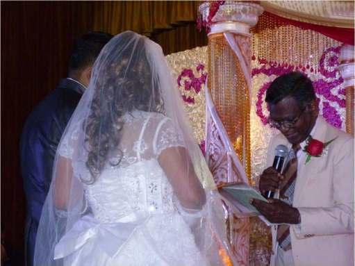 MARRIAGE OF THE YEAR 2013 SHARED BY PR SAMUEL MONEY: On Sunday, Nov 17, Stanley Anand and Nalini Mani, both members of JB Indian Church were married at the Dewan Dato Onn, Taman Dato Onn, Johor Land,