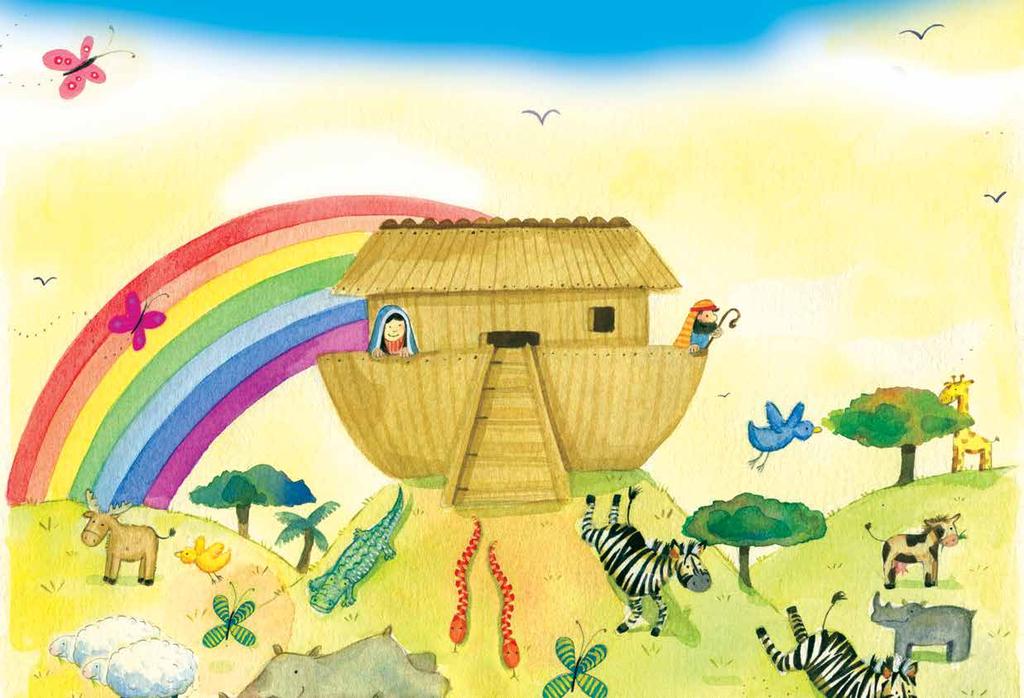 Noah s ark Build an ark, said God to Noah. Save your family and all the animals from the flood that will cover the earth. Noah built the ark, a very, very big boat.