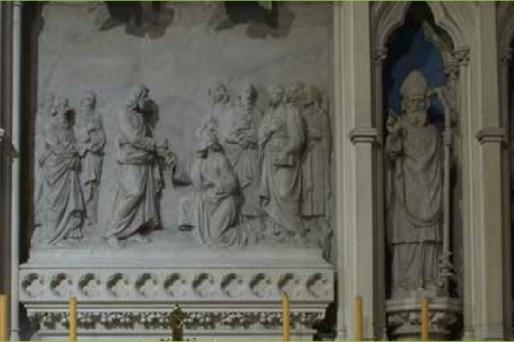 Station 5 - The Altar of Saint Peter Prayer O God, who in your providential design willed that your Church be built upon blessed Peter, whom you set over the other Apostles, look with favour, we