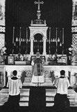 The Latin Masses that are currently scheduled for the month of August are on August 6th, a High Mass, and August 20th, another Novus Ordo Mass by Bishop Liam Cary.