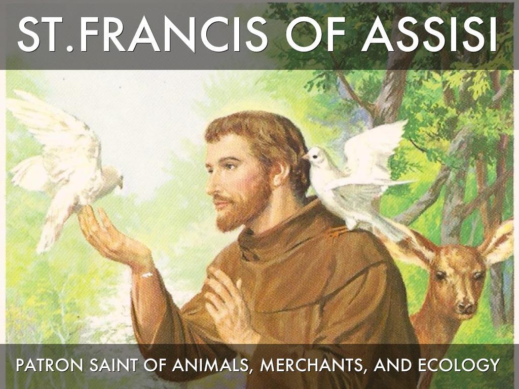 He was named the Patron Saint of Ecology