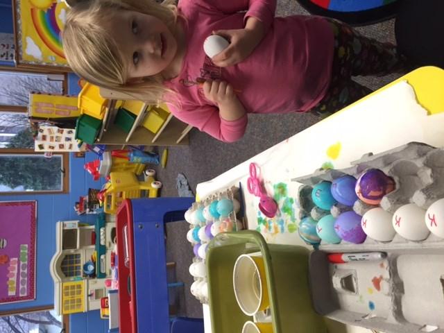 Our favorite part of the day was playing with the enormous bouncy ball! On March 2 nd and 3 rd we celebrated Dr. Seuss birthday with a Cat in the Hat Pattern Day for both classes.
