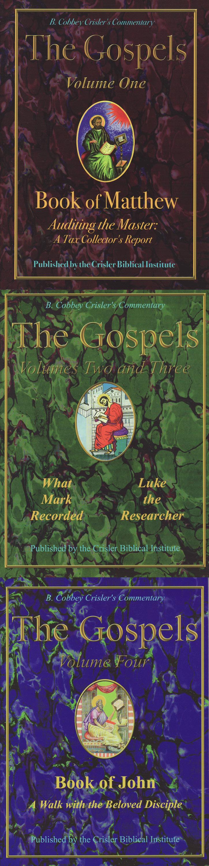The Gospels Four Volumes by B.