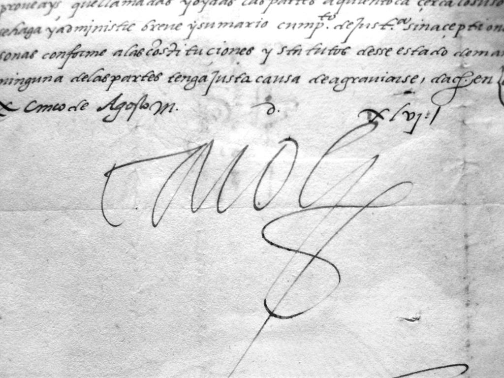 20 In the Exhibition there are documents (unrelated to religious matters) signed by