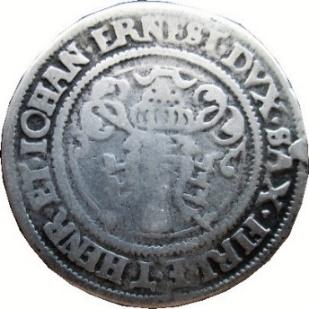 coins issued by the dukes of Saxony. He died in 1546.