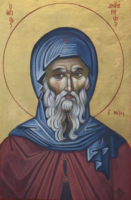 VENERABLE, GOD-BEARING FATHER ANTHONY THE GREAT WEDNESDAY MORNING: DIVINE LITURGY If you can, join us at 10 am for the Feast of St. Anthony the Great.