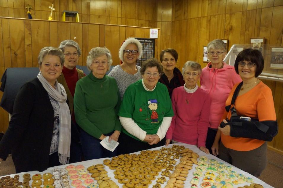 Cookie Walk December 9, 2017 Sounds of the