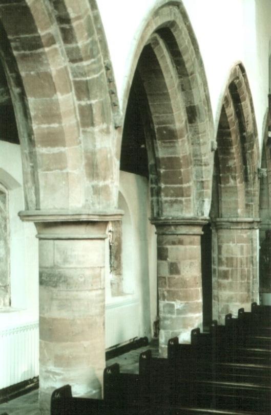 similar in type to the ones at Darrington 12 Fig 14- arches in Womersley church; St Martin