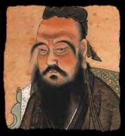 CONFUCIUS (551 BC 479 BC) Confucius is the most famous philosopher of China. He worked for the government but became concerned about the increasing disorder and chaos in his country.