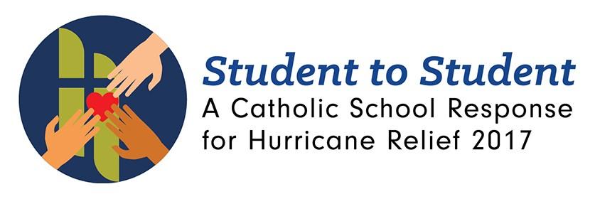 Service to Others Our hearts and prayers continue to go out to our Catholic school families and all affected by Hurricane Harvey and Hurricane Irma.