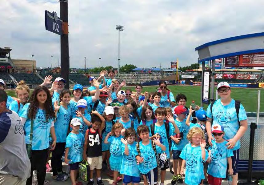 Iyyar-Sivan Some of our Camp Gan Izzy Campers at an Iron Pigs Baseball Game SHAVUOT: June 12 13 Shavuot marks the day of the giving of the Torah by G-d to the entire Jewish nation over 3,300 years