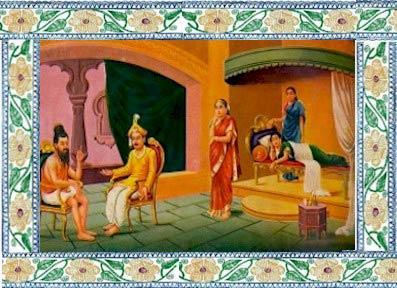 Akasa Raja and his queen Dharanidevi were anxious about the health of their daughter. They learnt about Padmavathi's love for Srinivasa.