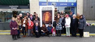 32 Holy Face Prayer Vigils YES!! ALL 32 counties had their Holy Face vigil on Good Friday 12pm-1pm.