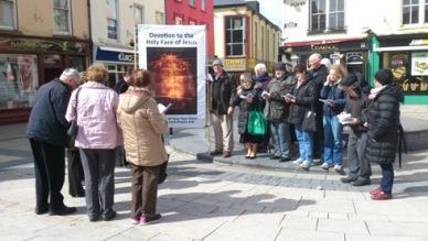 faith. See anyone you know? Vigil in Tralee, Co.