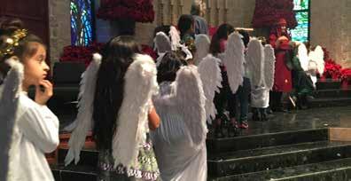 There will be rehearsals, and one performance on Christmas Eve morning at 10 a.m. There are still parts available for those who like to speak up front and for those who don t, there will be plenty of angels and shepherds.
