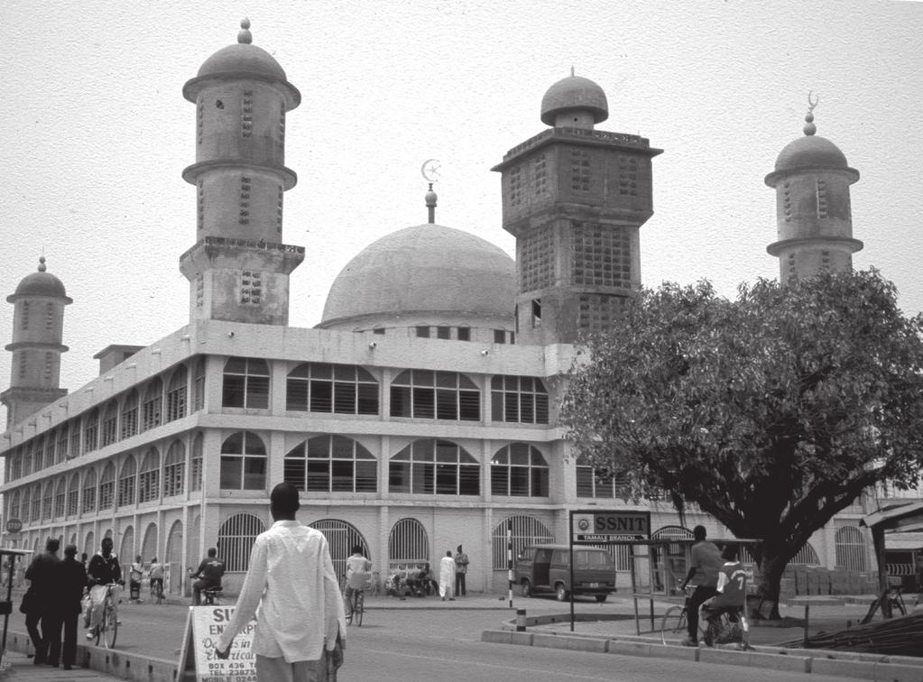H o l g e r W e i s s Plate 1. View of Tamale Central Friday Mosque in March 2005. The building of the mosque has been going on for a long time.