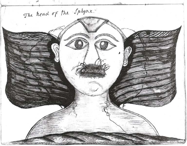 RACHEL FINNEGAN Plate 3: Sketch of the Head of the Sphinx, from Lord Sandwich s