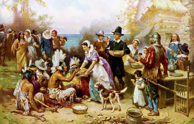 Thanksgiving s Roots in Old World Harvest Feasts by Carolyn Emerick USA November hearkens the coming of that great American harvest feast wherein we express our gratitude for Nature