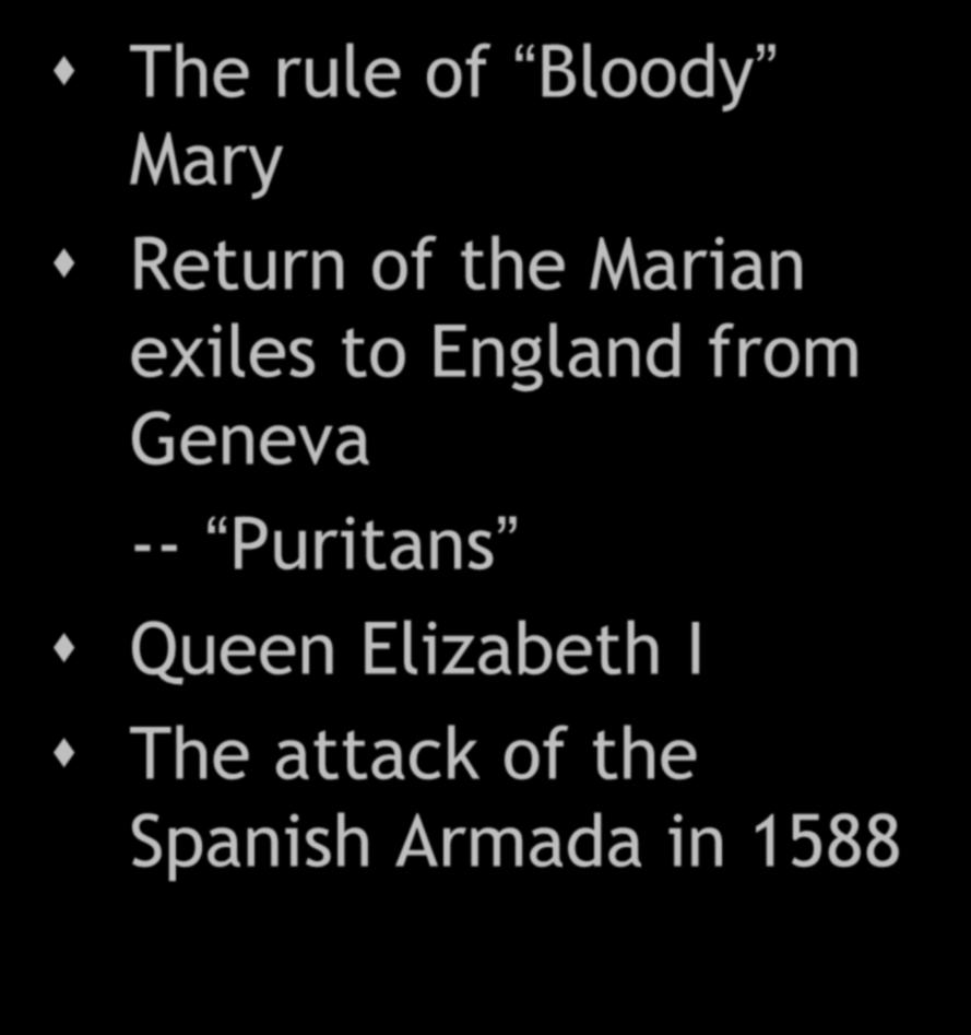 Marian exiles to England