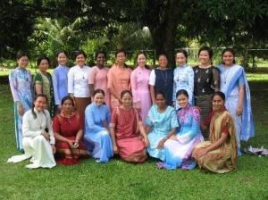 Balay Euphrasie gives hospitality to young RNDM missionary sisters from all over the world who are preparing for their perpetual profession.