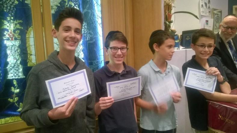 The Soille Scene Middle school students recently participated in the annual international Math League
