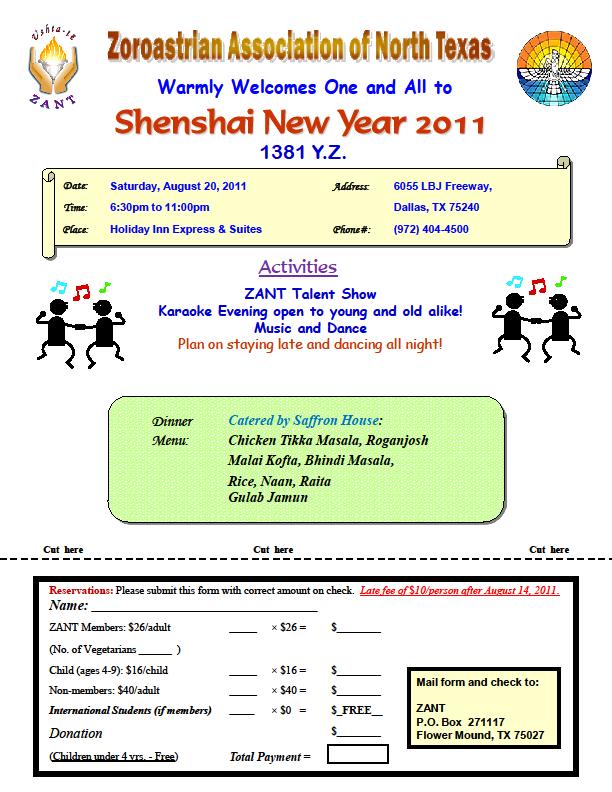 SHENSHAI NEW YEAR GALA We are delighted to have received many reservations for our Gala.