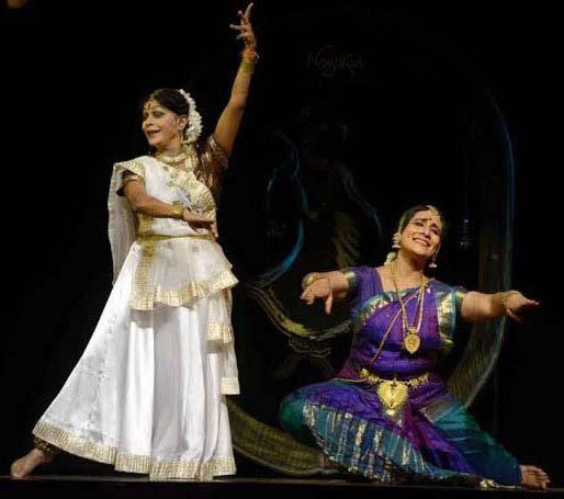 The last performance was by Anuradha Vikranth and Sham Krishna, who combined bharatnatyam and Kuchipudi to bring out the power of goddess Lakshmi.