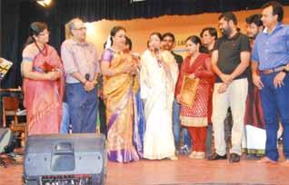 organisations in Chennai which had completed 50 year and more of dedicated work to promote art and