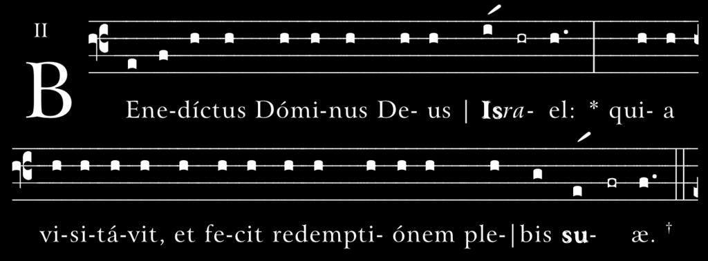 Responsive Psalmnody When chanting the liturgy of the hours or similar litanies, responsive psalmody is employed.