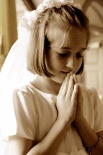 Eucharist First Communion Child s first time to
