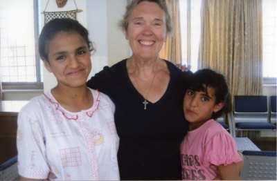 Kath Harwood writes For the last thirteen years, my sister Margaret and I have been raising money to support Samar Sahhar and the girls in the Lazarus Home in Bethany on the West Bank close to
