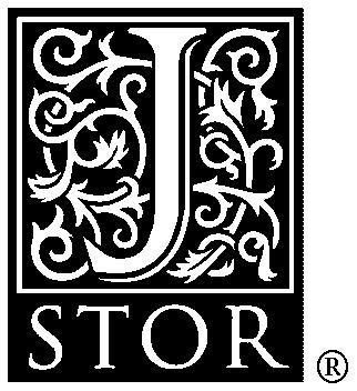 Accessed: 11/01/2011 22:10 Your use of the JSTOR archive indicates your acceptance of JSTOR's Terms and Conditions of Use, available at. http://www.jstor.org/page/info/about/policies/terms.jsp.