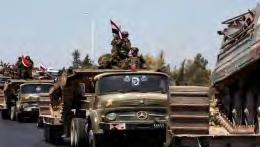 3 Syria Overview The Syrian army announced that it had finished the preparations for the campaign against the rebel organizations in southern Syria and that its soldiers were awaiting the green light