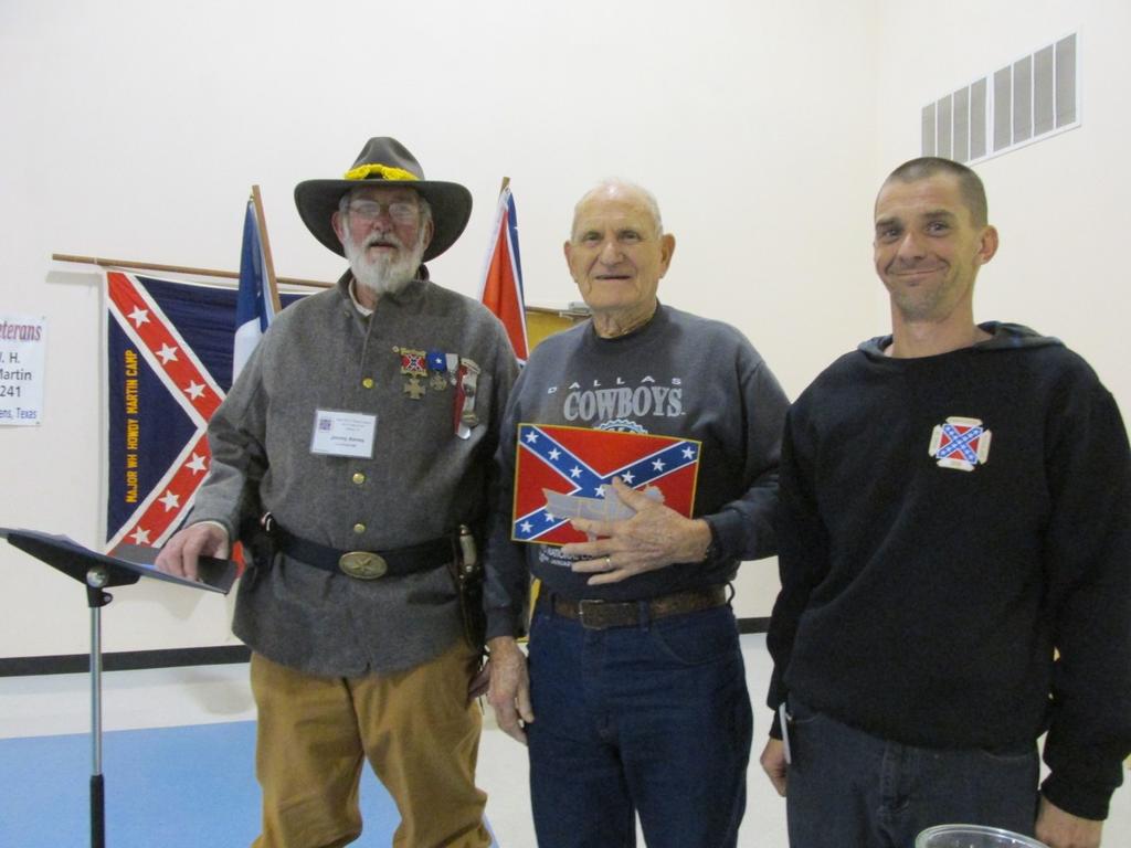 P A G E 3 11. Cmdr Robinson announced that on January 17th the John H. Reagan Camp in Palestine will host a Confederate Hero Ceremony at 10:30am at the Confederate Veteran s Plaza.