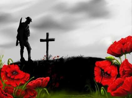 Remembrance Service New Arrangements. This year's Remembrance Service on Sunday 13 th November will be much as last year, but please note the slightly earlier start time- 10.10 not 10.15 a.m....the two minutes silence at 11am will be held at the War Memorial rather than in church.