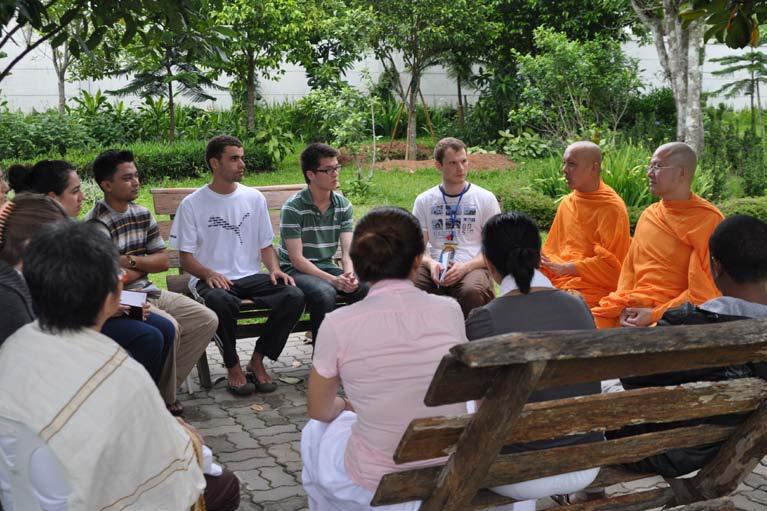 DISCOVERY Peace Rebels learnt about universal Buddhist