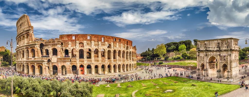 quintessential must do list for this historic city. Ranging from the ancient sites both above and below ground, to those of the head of the church Vatican City.