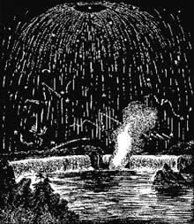 In years when moonlight doesn t interfere, the Leonids usually produce 10 to 15 meteors per hour, although they sometimes are much stronger.