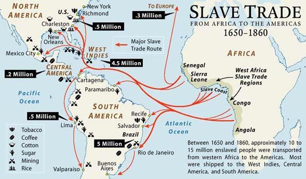- Ships left Europe loaded with goods, such as guns, tools, textiles & rum - Crews with guns went ashore to capture slaves - Slaves were obtained