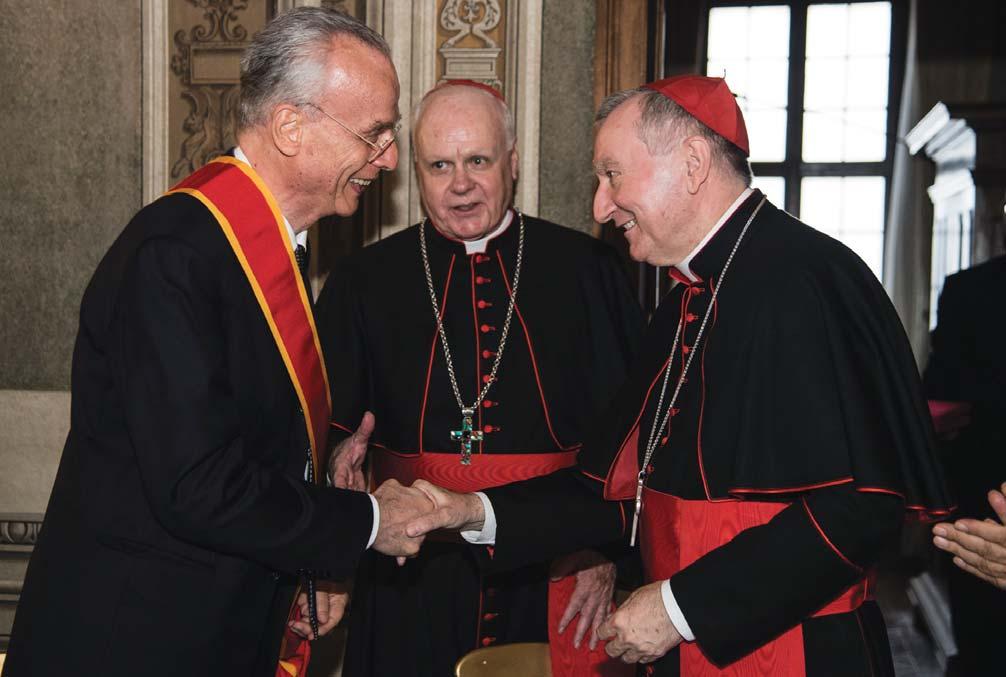 XII Newsletter June 27-28, 2017 Annual Meeting of European Lieutenants and the welcome of the new Governor General The Grand Master of the Order, Cardinal Edwin O Brien, warmly thanked Professor