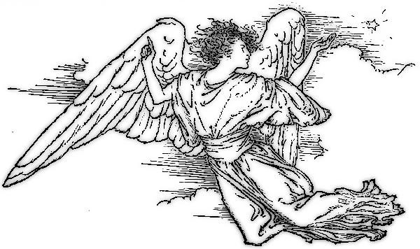 In the dictionary angels are described as what? Sample file The Bible also mentions demons.