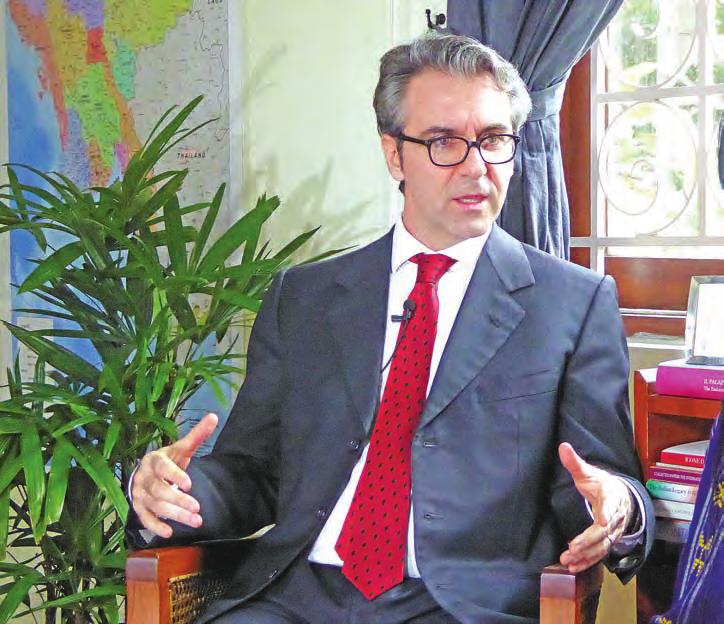 29 october 2017 Interview G Sometimes I think there is too much fear about each other (in Rakhine) and that is not good : Italian Ambassador A wide-ranging interview with Italian Ambassador to