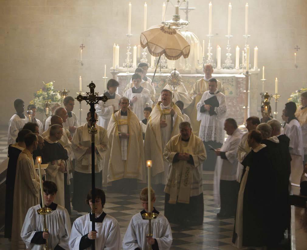 CHAPTER 2 Corpus Christi 2018 The Solemnity of the Most Holy Body and Blood of Christ, historically known by its Latin name, Corpus Christi, celebrates the Real Presence of Jesus Christ in the Holy
