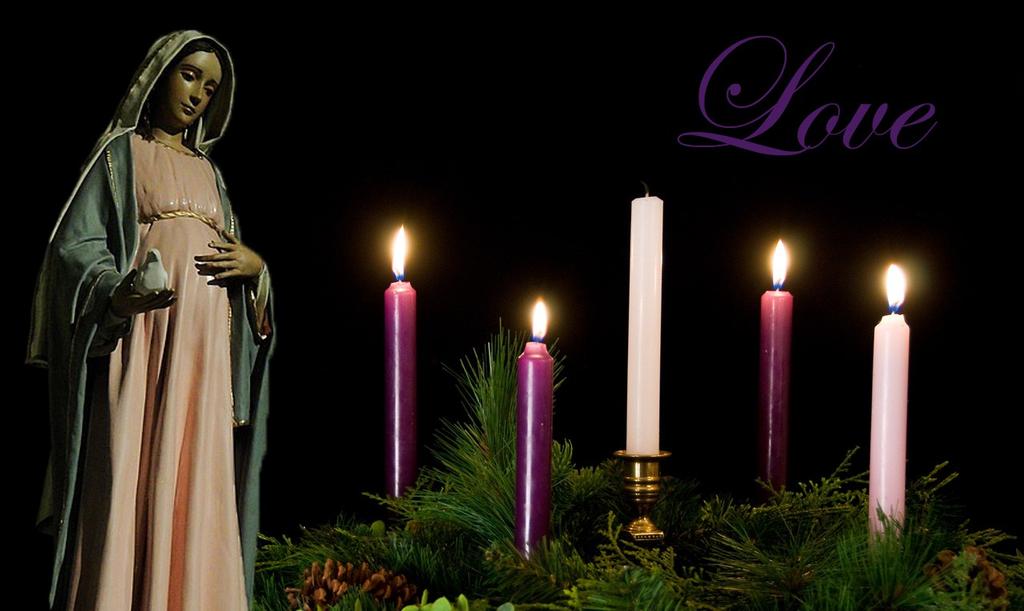 Fourth Sunday of Advent December 23, 2012 When Elizabeth heard Mary s greeting, the infant leaped in her womb, and Elizabeth, filled with the Holy Spirit, cried out in a loud voice and said, Blessed