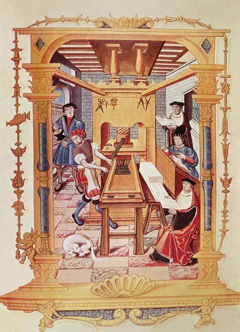 CHAPTER 1: An Age of Change In 1440, Johannes Gutenberg developed movable type in Europe.